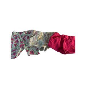 Toddler Girls Shorts Mixed Lot of 3 Multicolored 2T